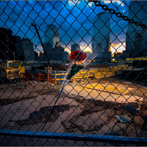 New York: cantiere nell'area sulla quale sorgevano le Torri Gemelle - © Massimo Vespignani