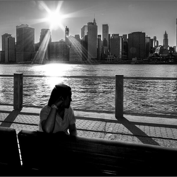 New York: veduta dal Brooklyn Bridge Park - © Massimo Vespignani