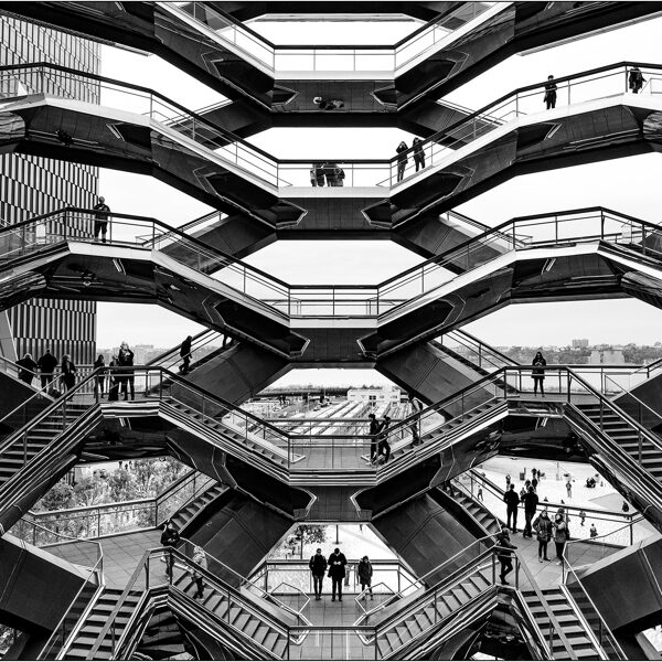 New York: strutture interne del Vessel - © Massimo Vespignani