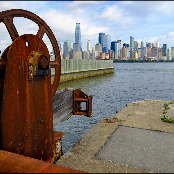  Jersey City (New Jersey): veduta dei grattacieli di New York - © Massimo Vespignani