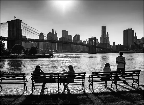 New York: veduta dal lungofiume di Brooklyn - © Massimo Vespignani