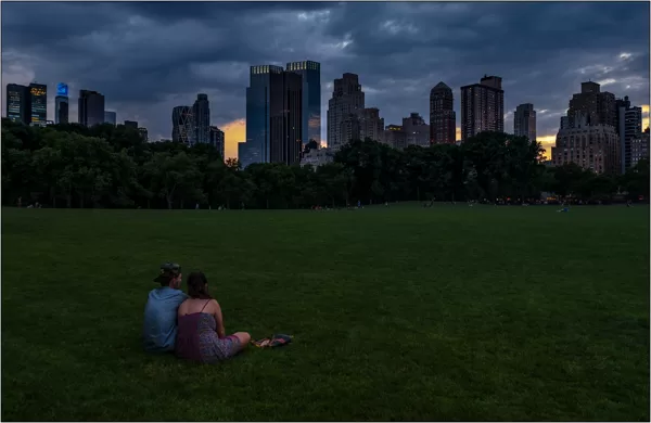  New York: crepuscolo a Central Park - © Massimo Vespignani