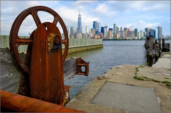  Jersey City (New Jersey): veduta dei grattacieli di New York - © Massimo Vespignani